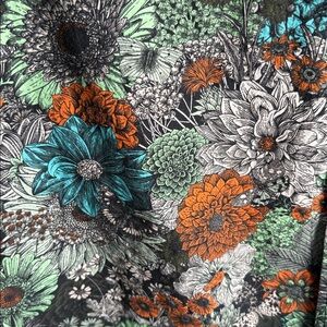 Wildfang Multicolor Floral Button Down Shirt